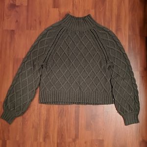 American Eagle Cable Knit Sweater